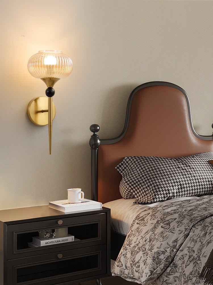 Isabelle Ribbed Wall Sconce - YIOSI