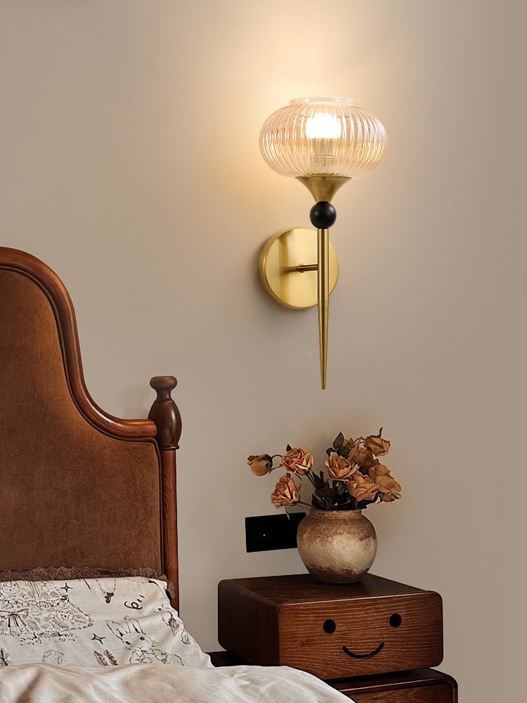 Isabelle Ribbed Wall Sconce - YIOSI