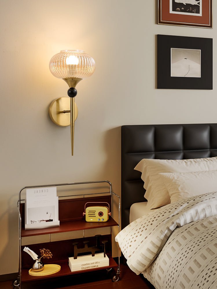 Isabelle Ribbed Wall Sconce - YIOSI