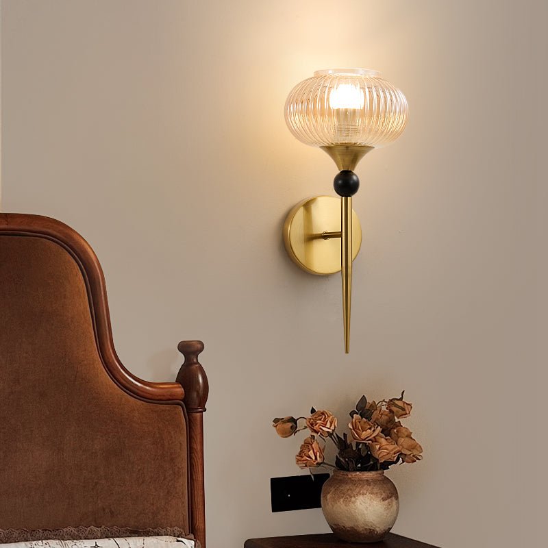 Isabelle Ribbed Wall Sconce - YIOSI