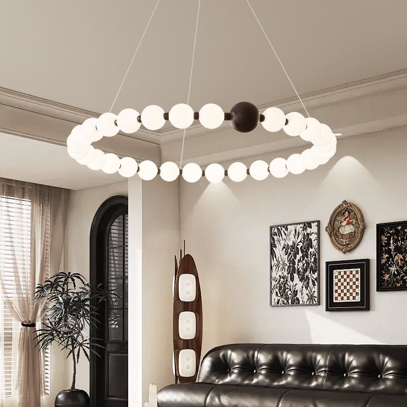 Celestial Bead Ring Chandelier - YIOSI