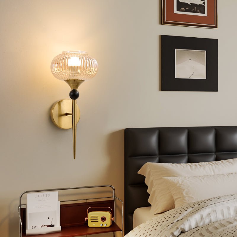 Isabelle Ribbed Wall Sconce - YIOSI