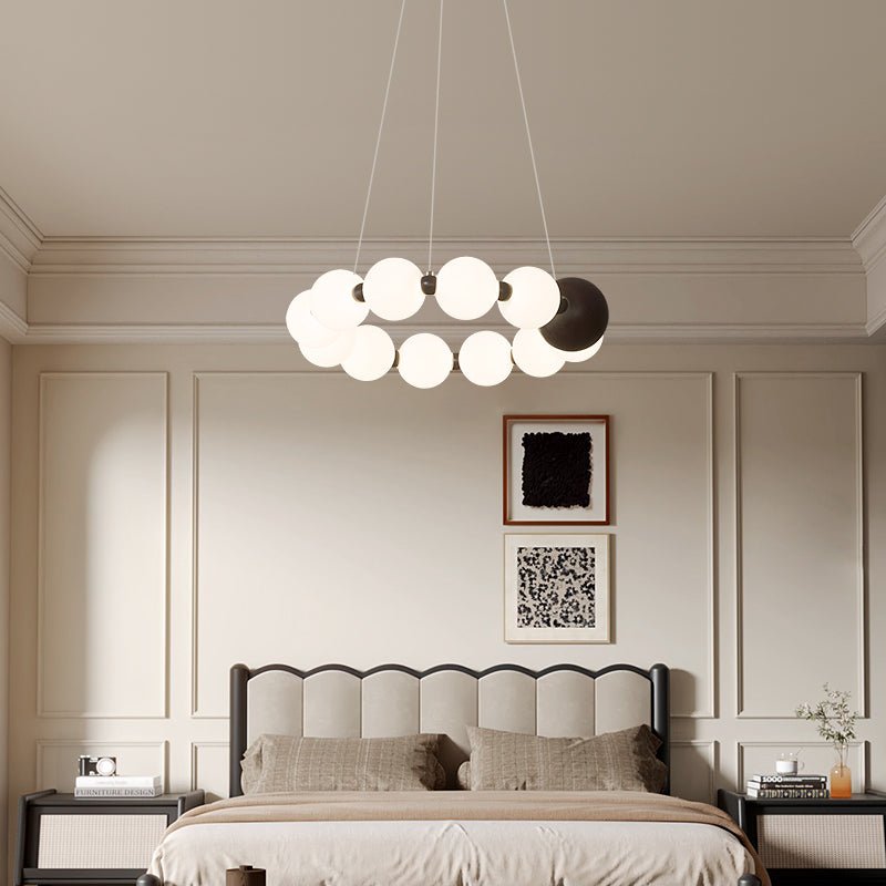 Celestial Bead Ring Chandelier - YIOSI