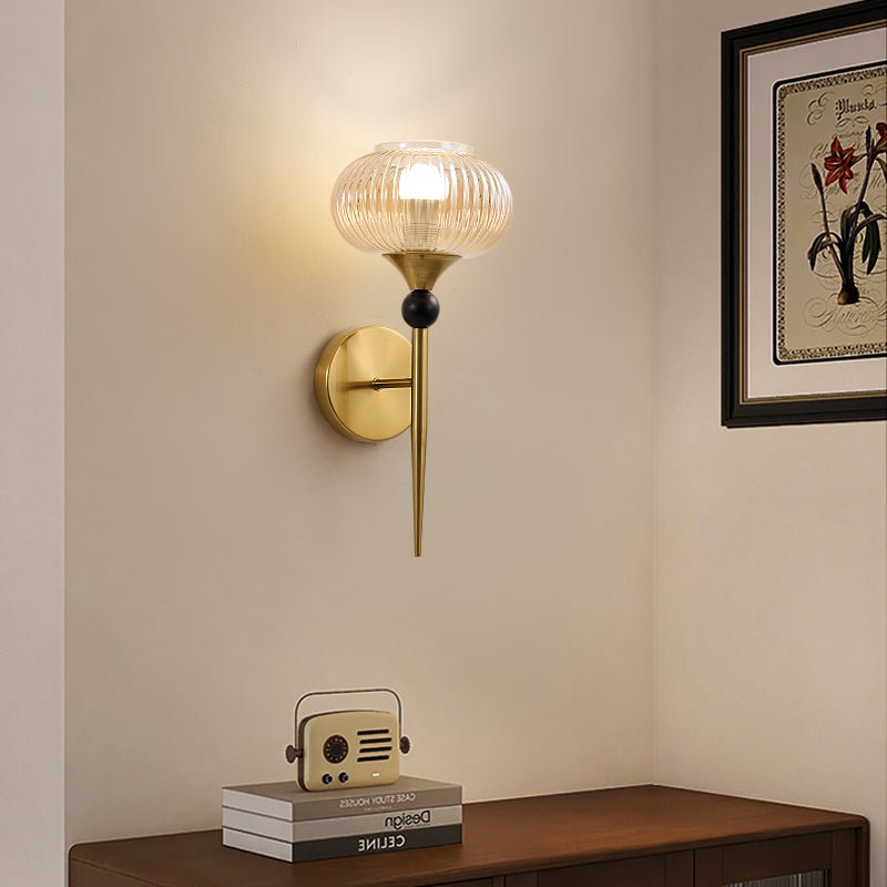 Isabelle Ribbed Wall Sconce - YIOSI