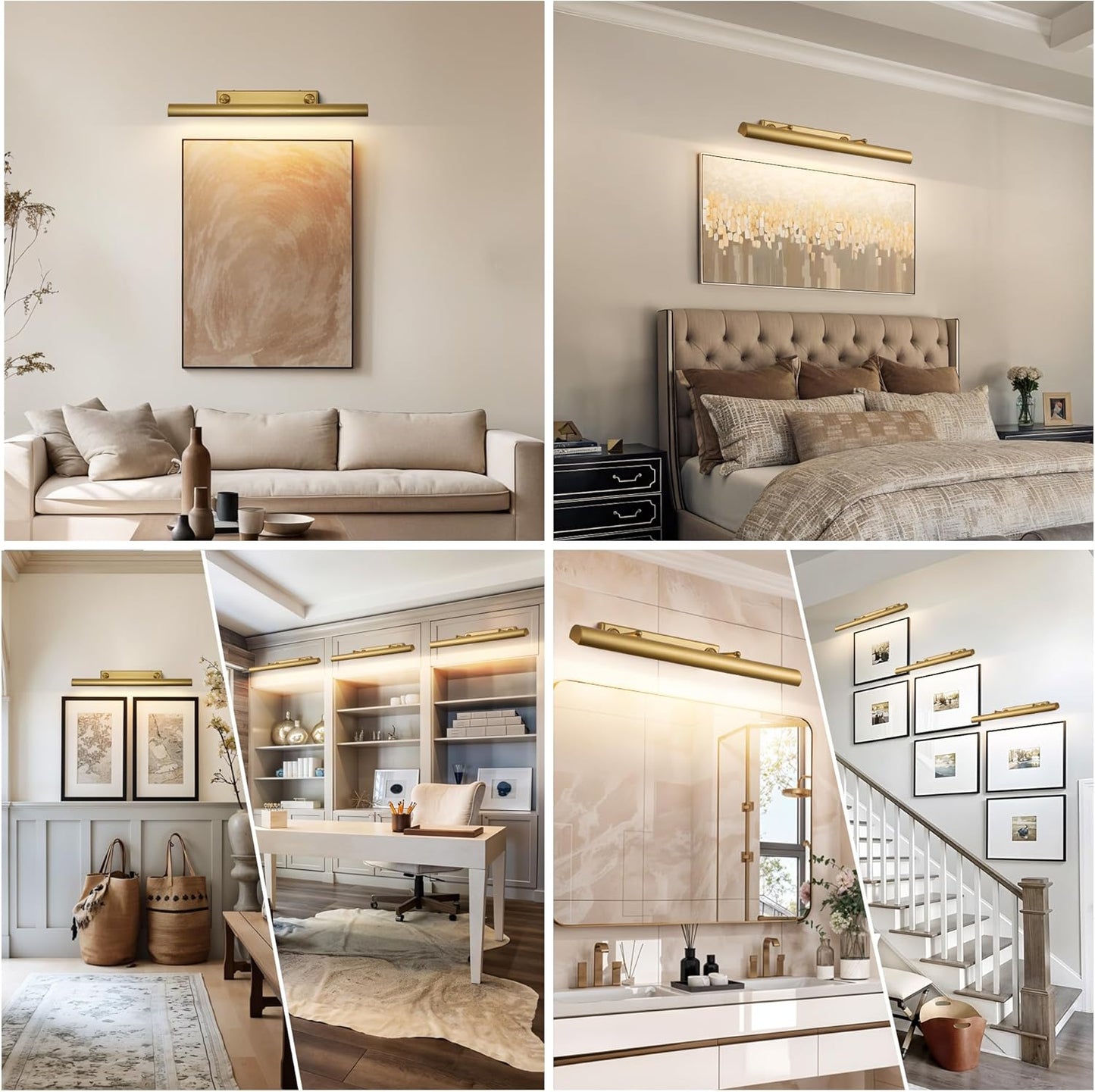Copper art wall lamp