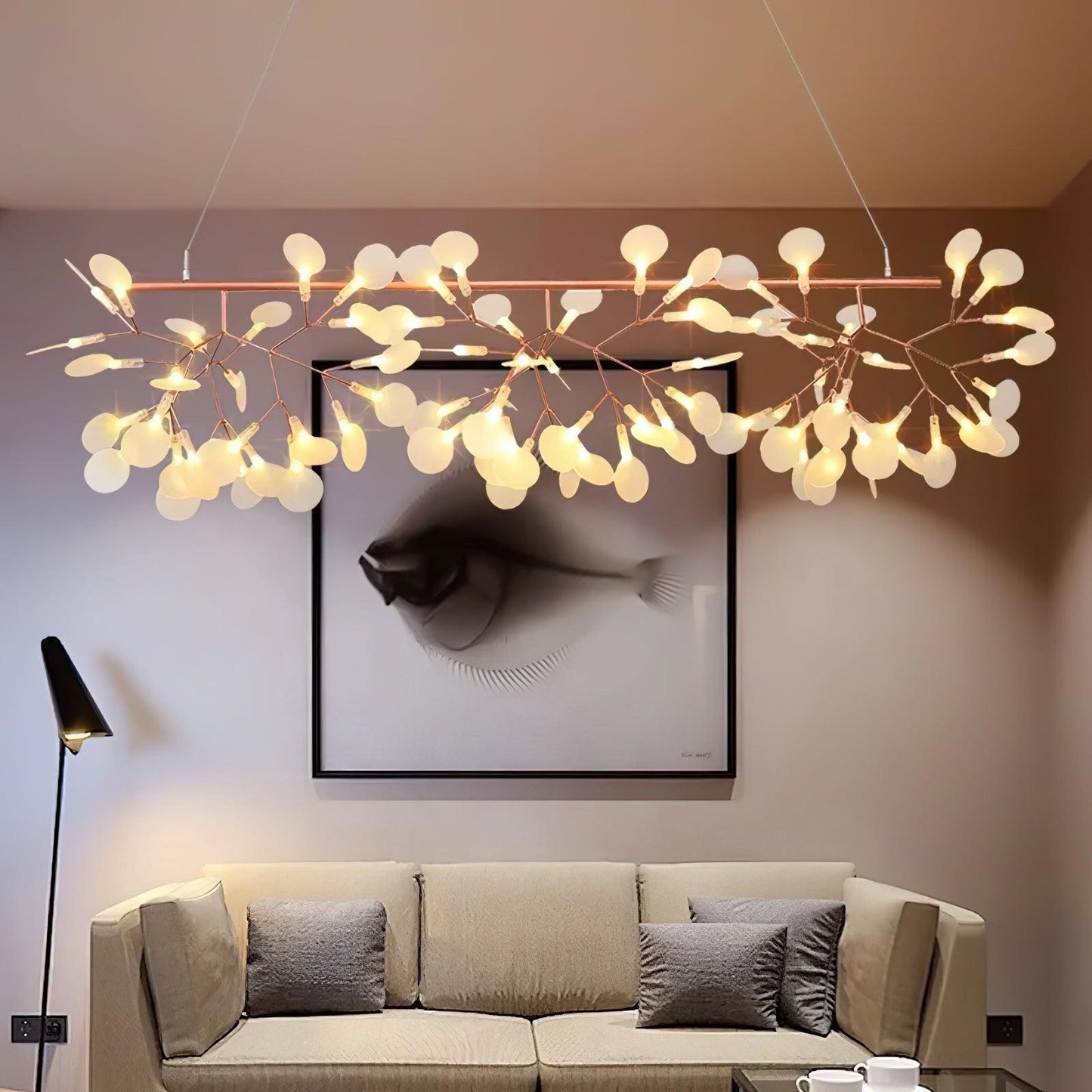 Long Style Firefly LED Chandelier - YIOSI