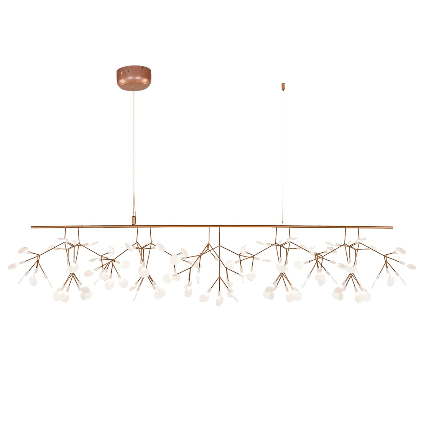 Rose Gold Firefly LED Chandelier - YIOSI