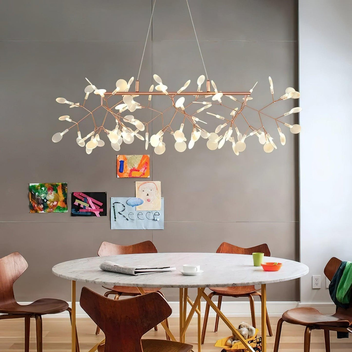 Long Style Firefly LED Chandelier - YIOSI
