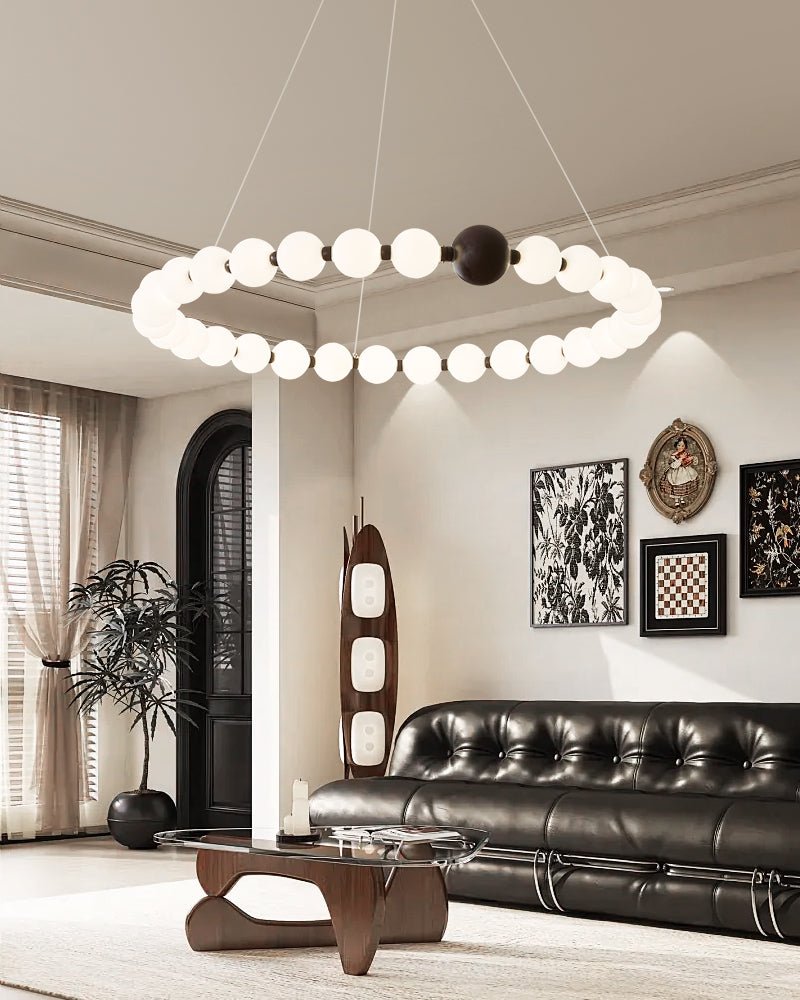 Celestial Bead Ring Chandelier - YIOSI