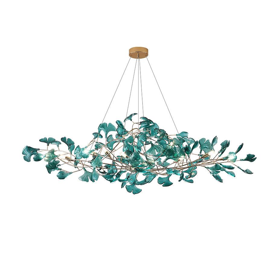 Acrylic Ginkgo Leaf Chandelier - YIOSI