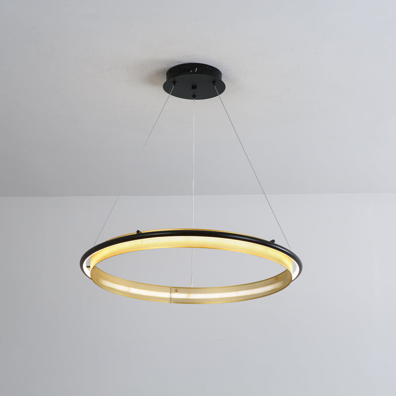 Acrylic LED Round Chandelier - YIOSI