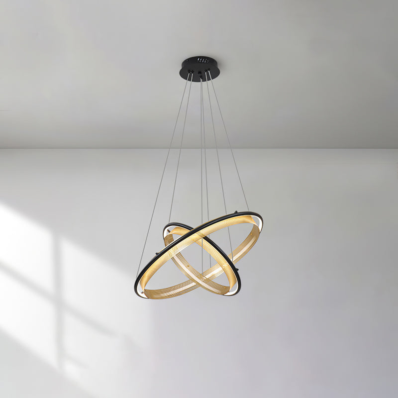 Acrylic LED Round Chandelier - YIOSI