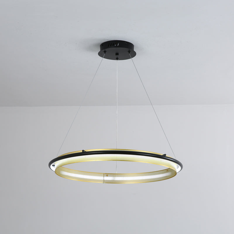 Acrylic LED Round Chandelier - YIOSI