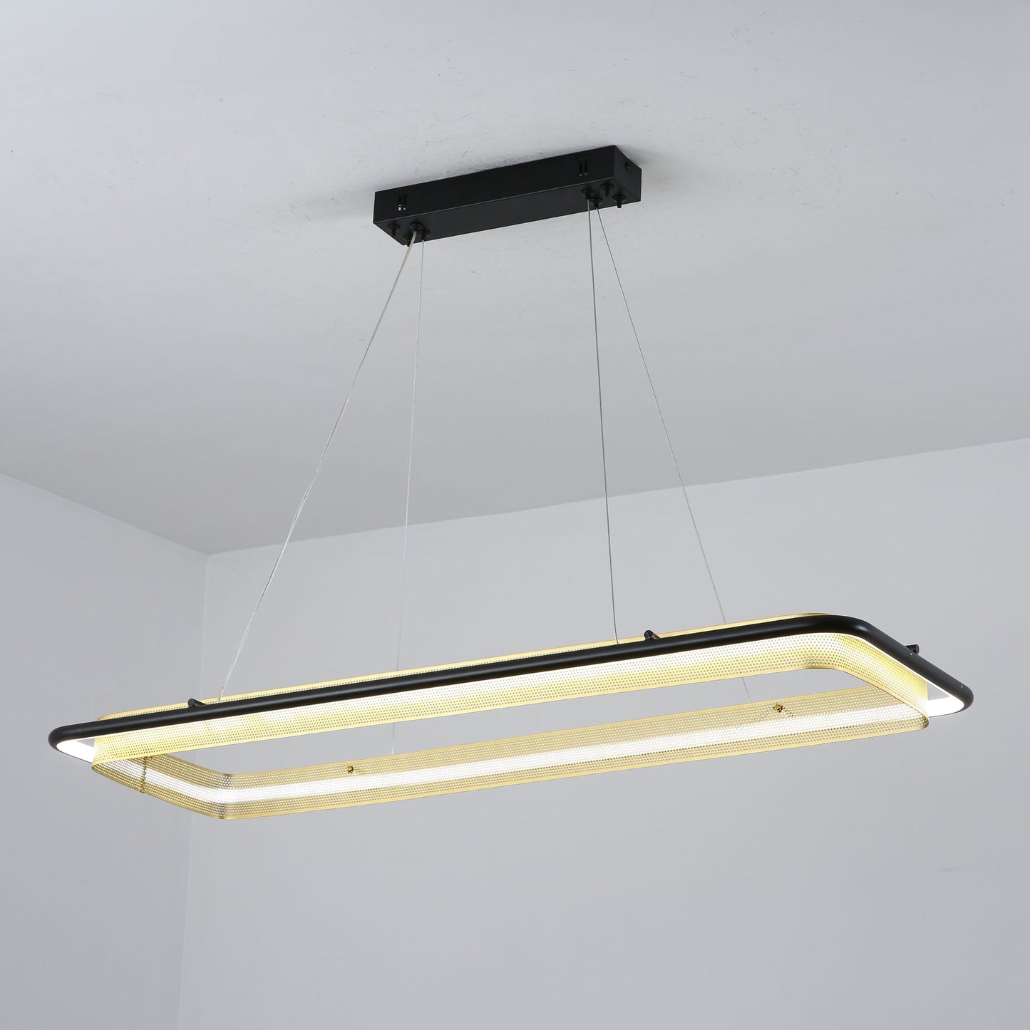 Acrylic LED Round Chandelier - YIOSI