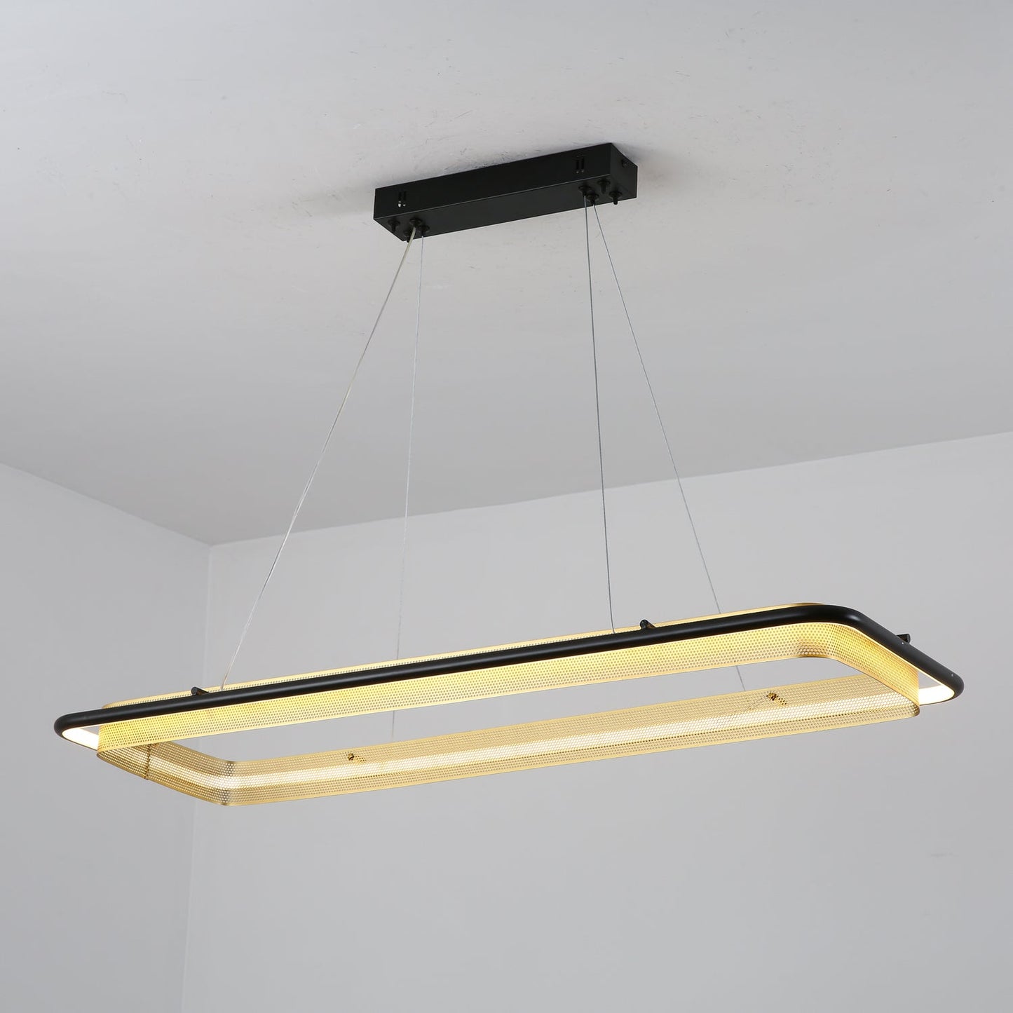 Acrylic LED Round Chandelier - YIOSI