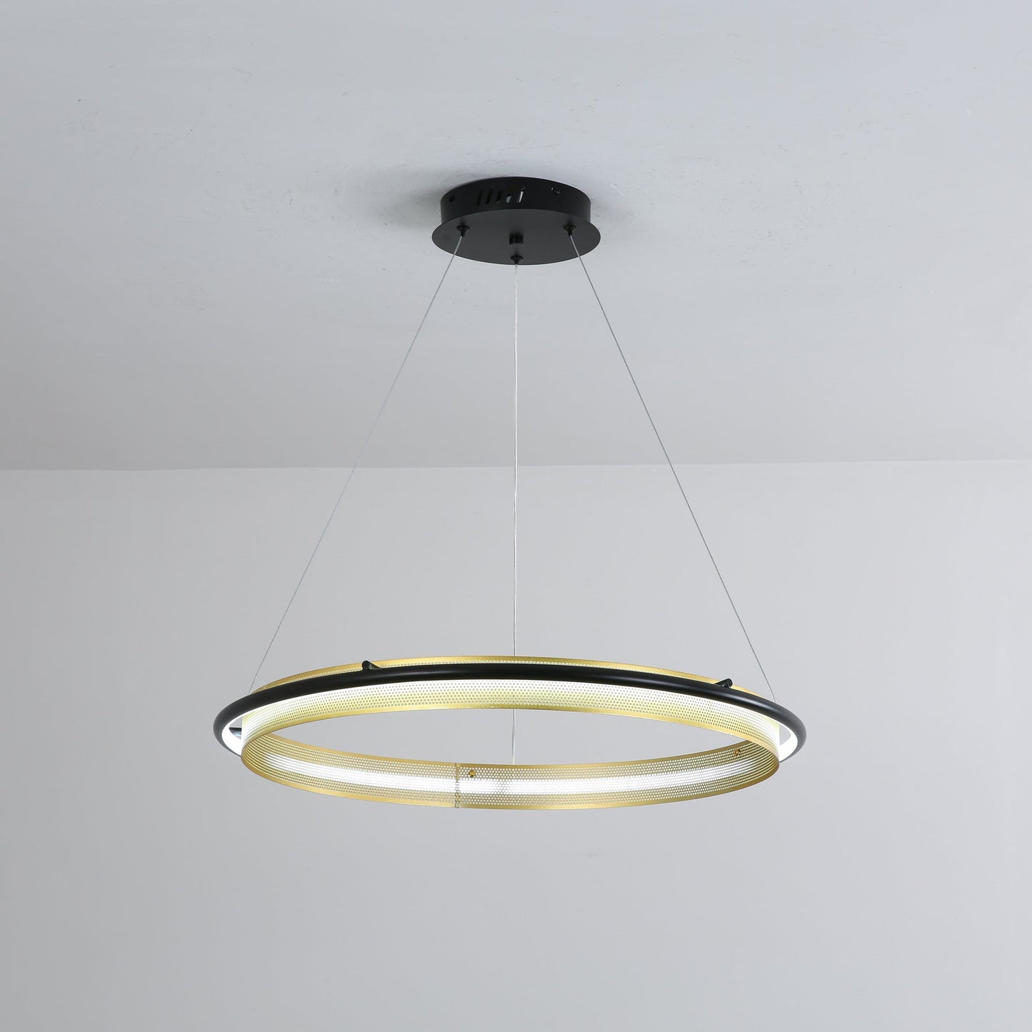 Acrylic LED Round Chandelier - YIOSI