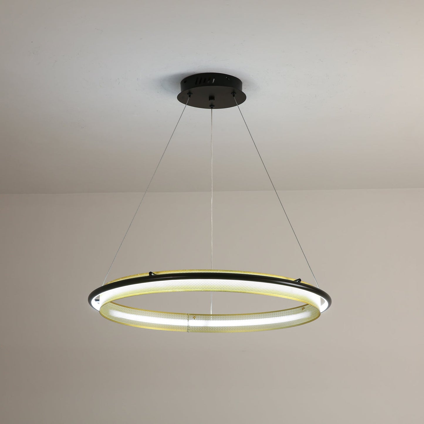 Acrylic LED Round Chandelier - YIOSI
