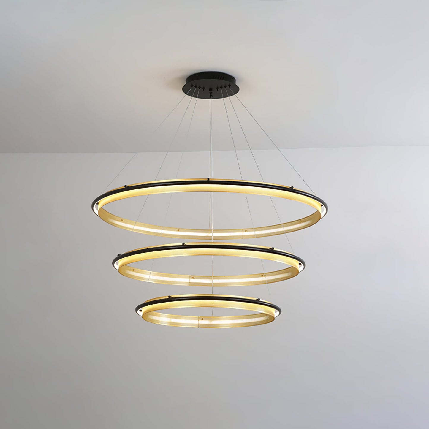 Acrylic LED Round Chandelier - YIOSI