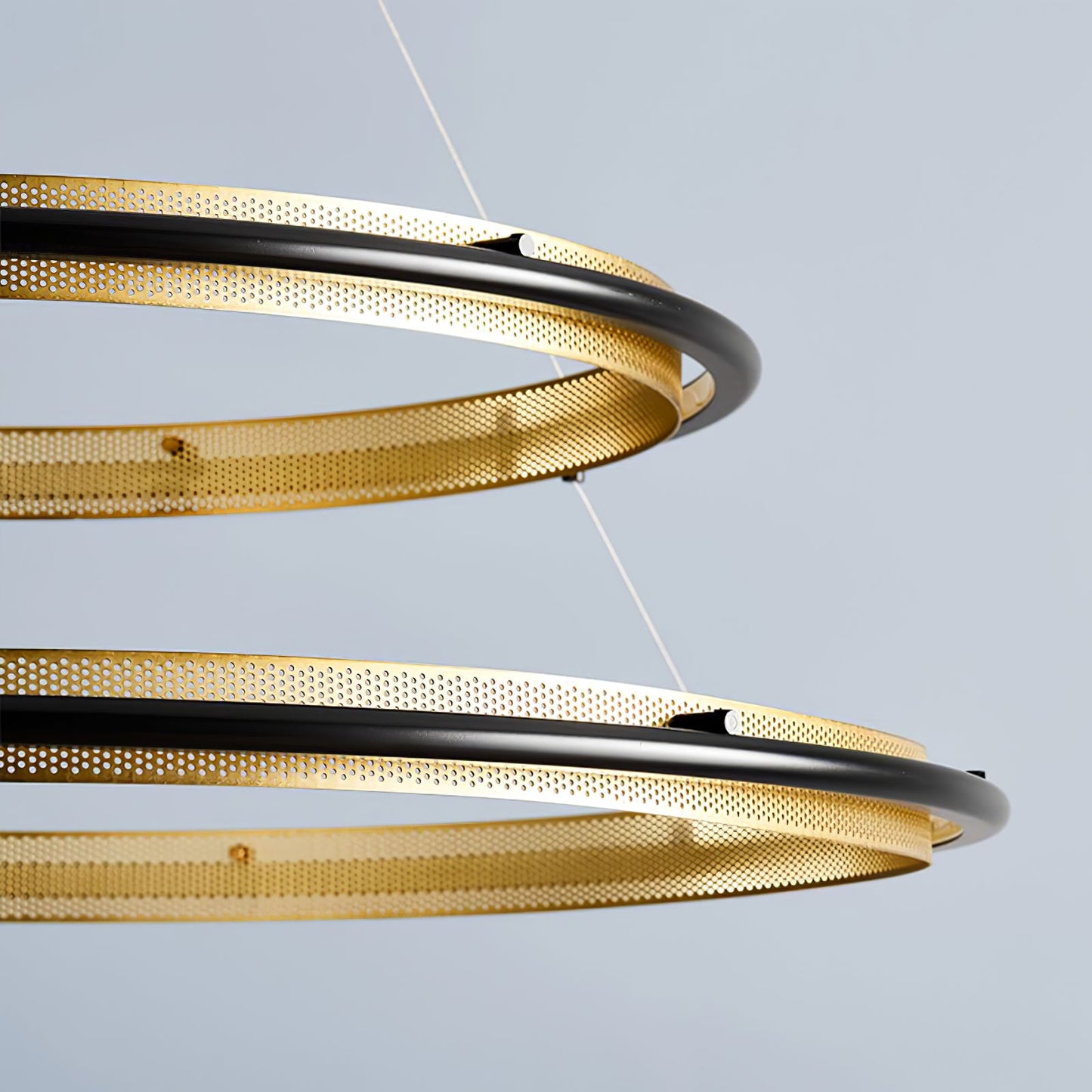 Acrylic LED Round Chandelier - YIOSI