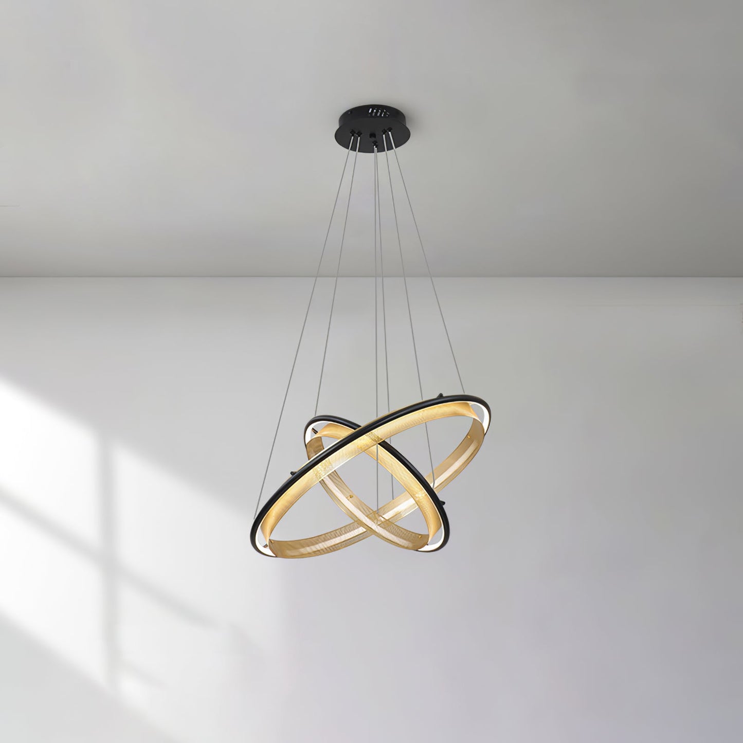 Acrylic LED Round Chandelier - YIOSI
