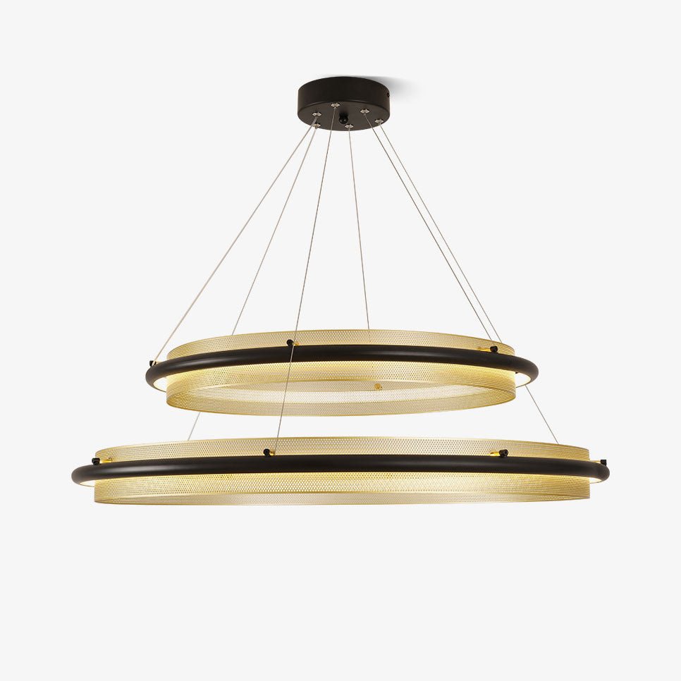 Acrylic LED Round Chandelier - YIOSI