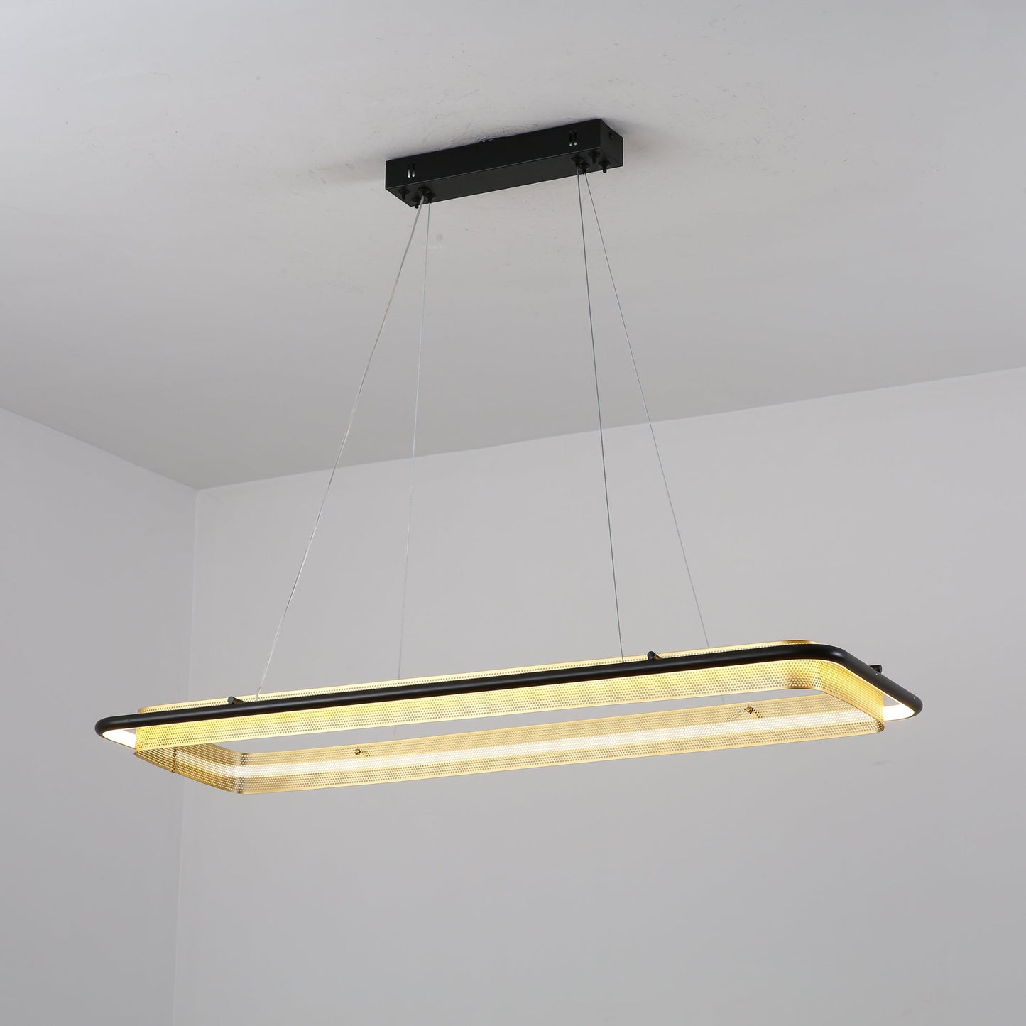 Acrylic LED Round Chandelier - YIOSI