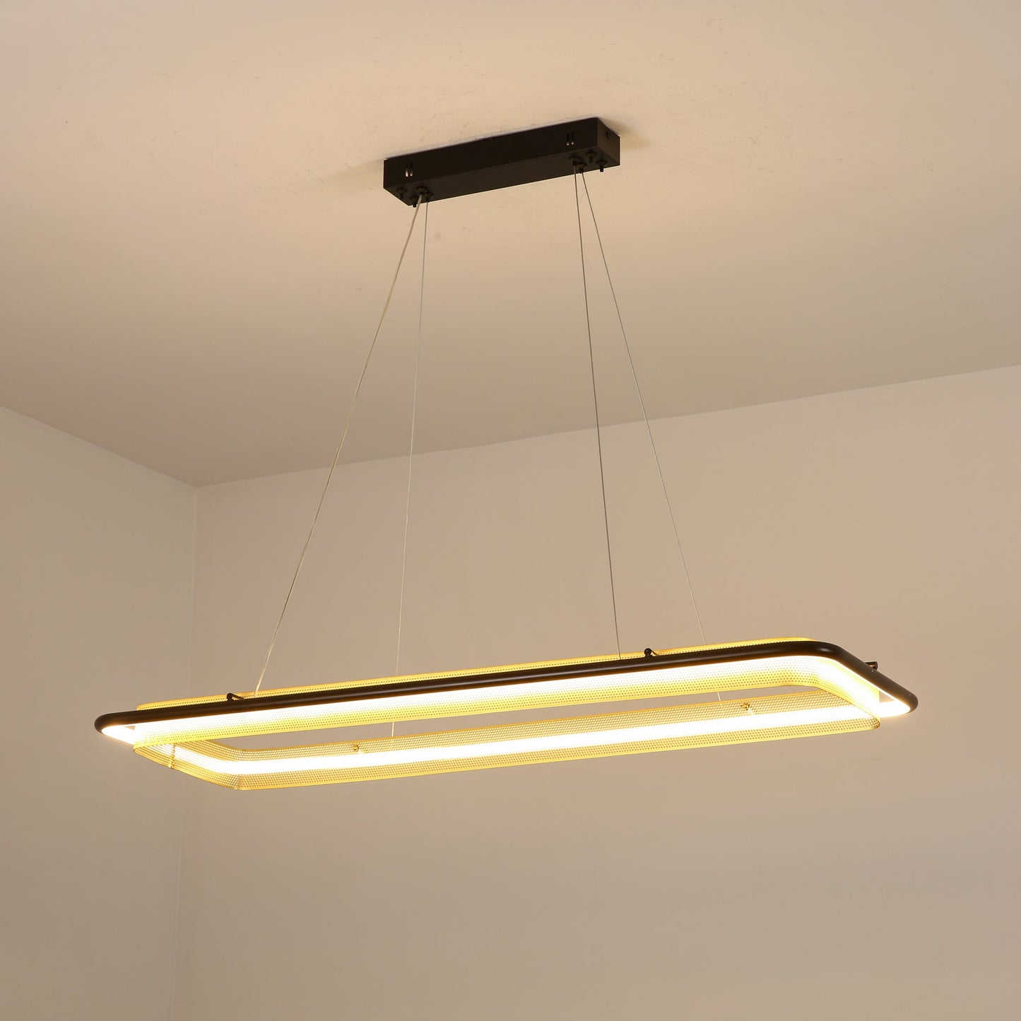 Acrylic LED Round Chandelier - YIOSI