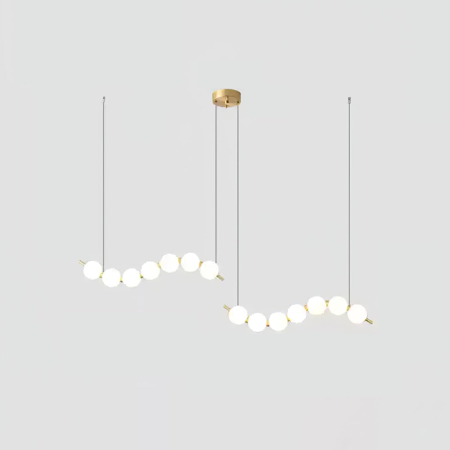 Acrylic Pearl Necklace Chandelier - YIOSI