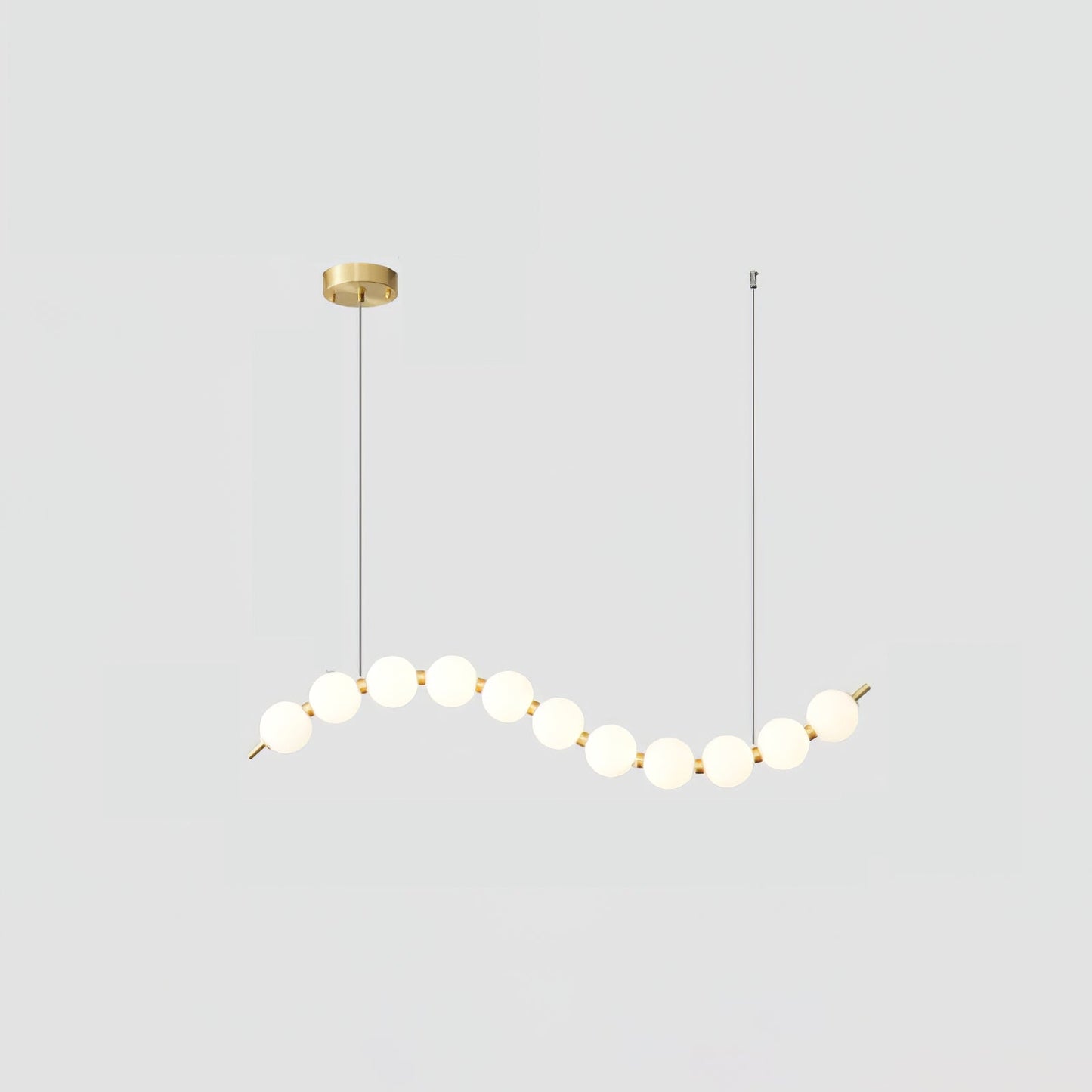 Acrylic Pearl Necklace Chandelier - YIOSI