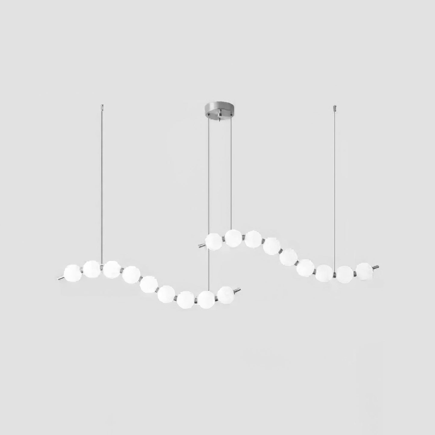 Acrylic Pearl Necklace Chandelier - YIOSI