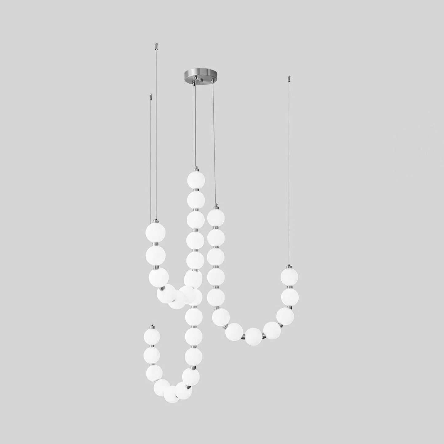 Acrylic Pearl Necklace Chandelier - YIOSI