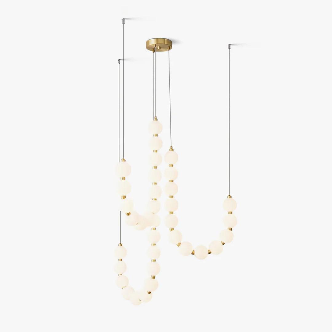 Acrylic Pearl Necklace Chandelier - YIOSI