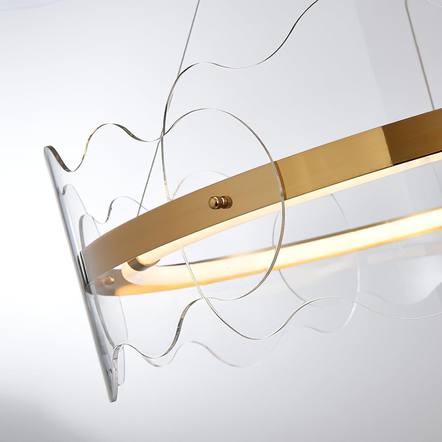 Acrylic Wave Chandelier - YIOSI