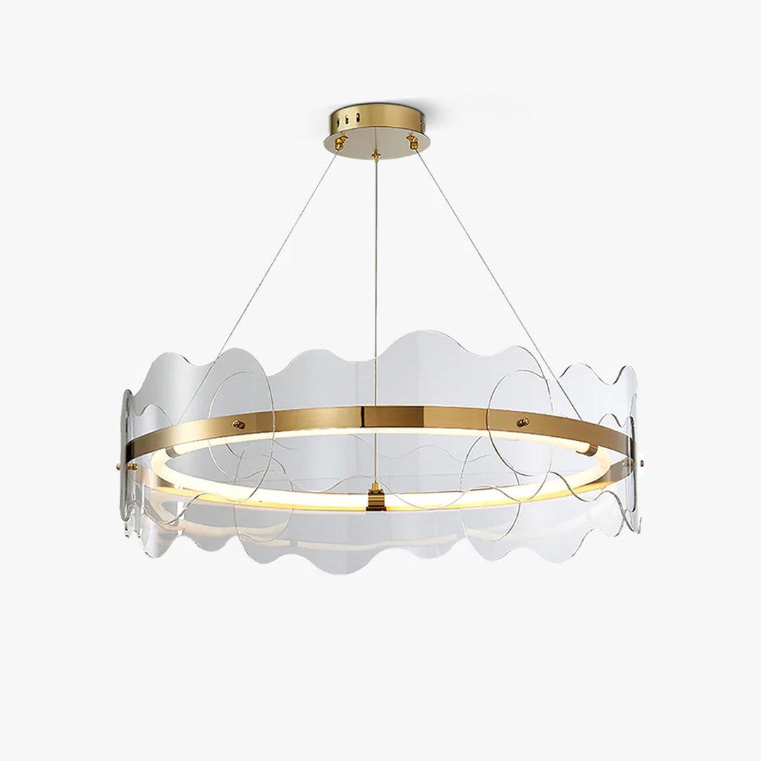Acrylic Wave Chandelier - YIOSI