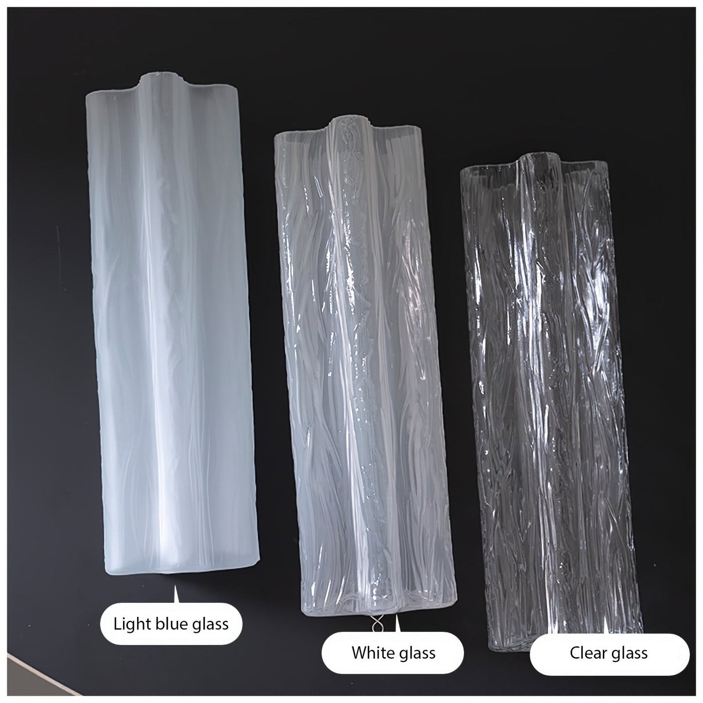 Addis Modern Murano Glass & Nickel Chandelier – Luxe Ceiling Light