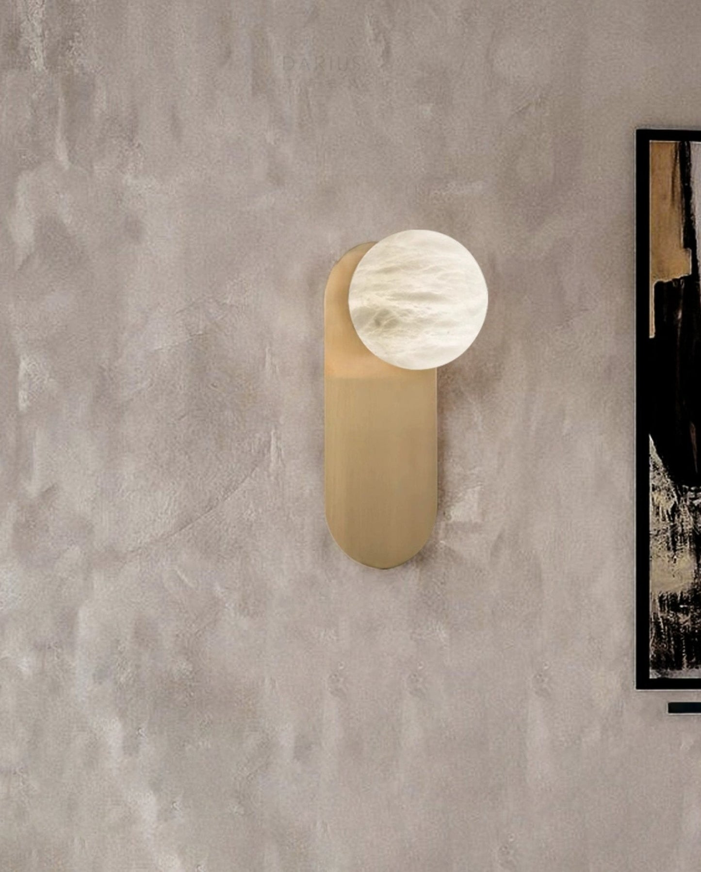 Adrion Alabaster Wall Light - YIOSI