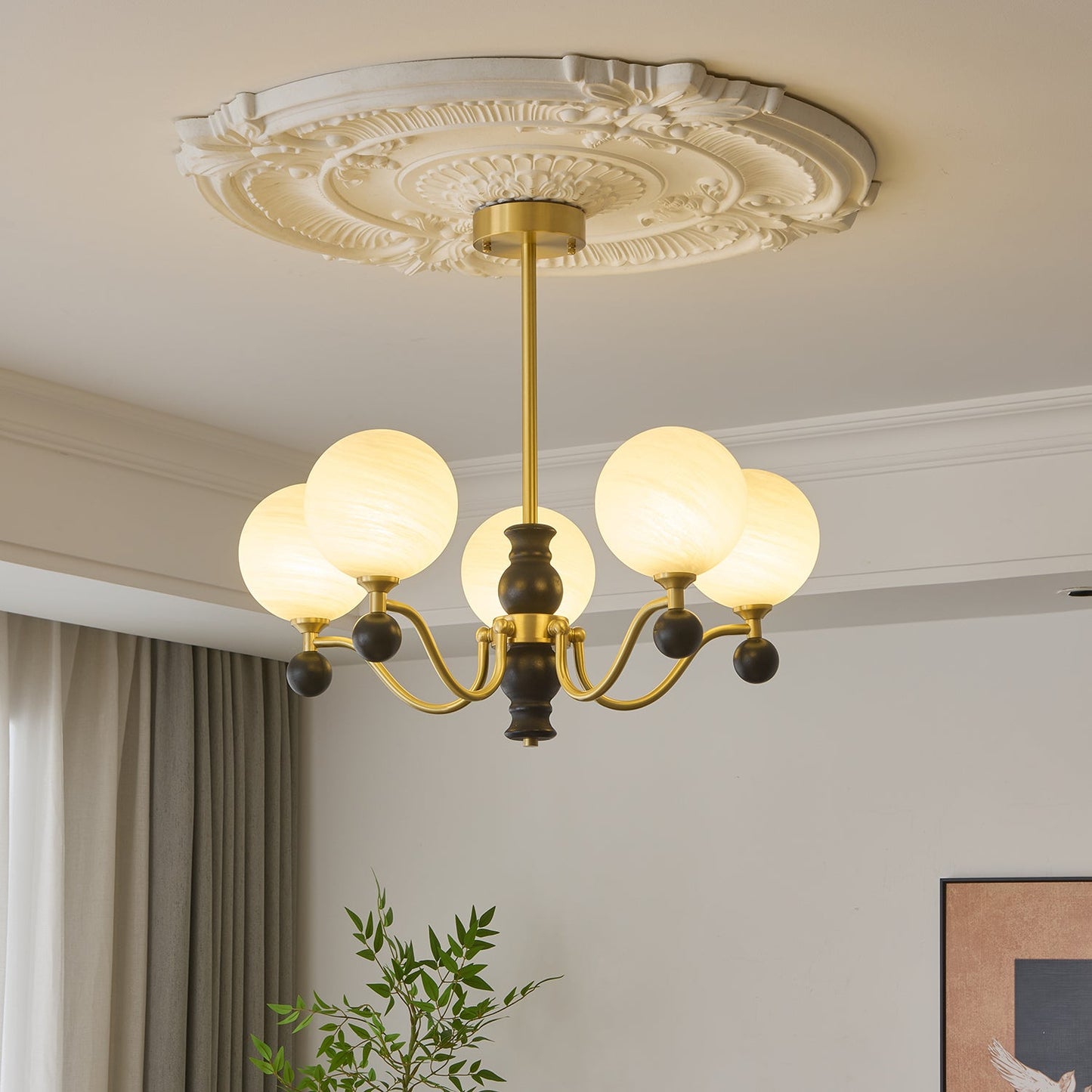 Aether Sphere Chandelier - YIOSI
