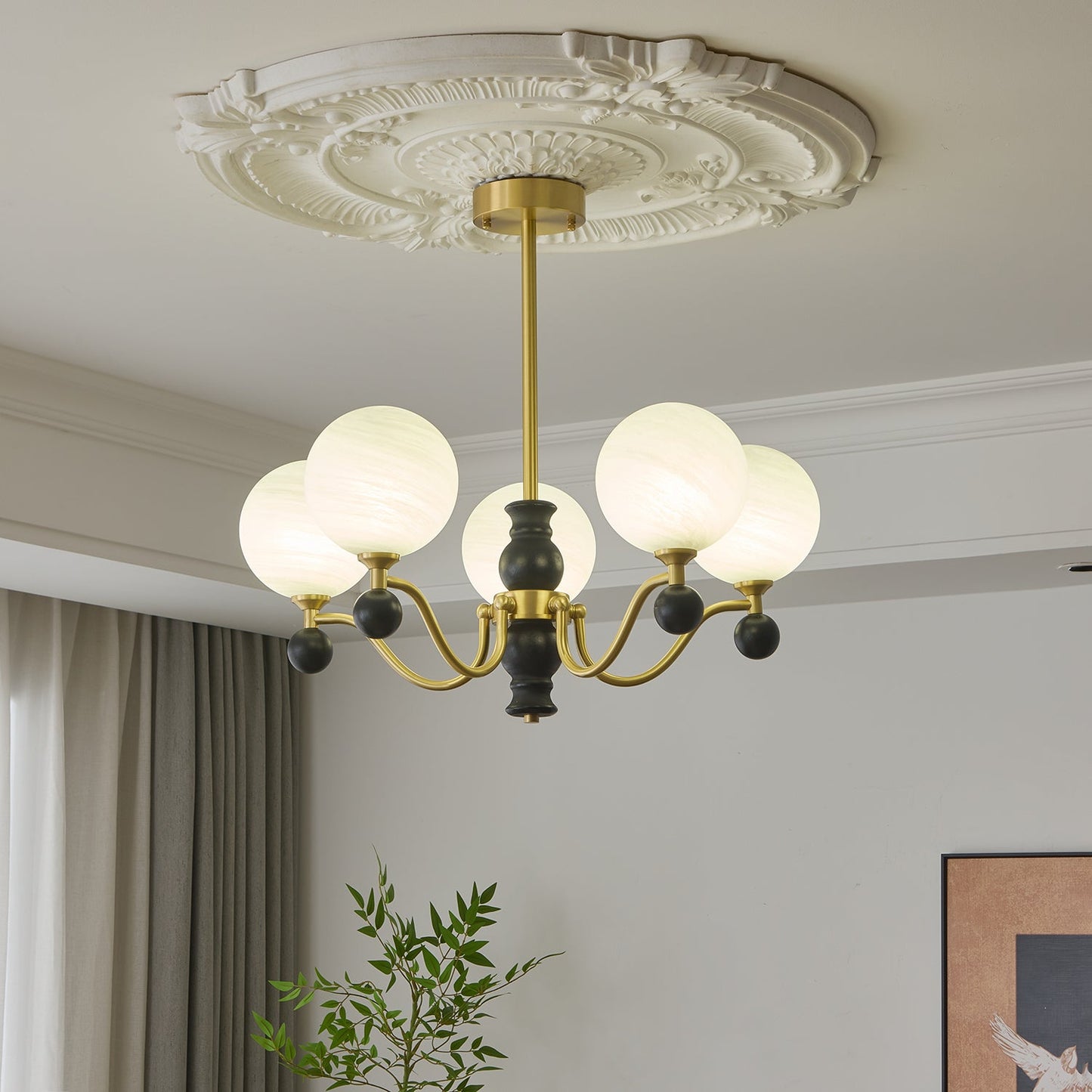 Aether Sphere Chandelier - YIOSI