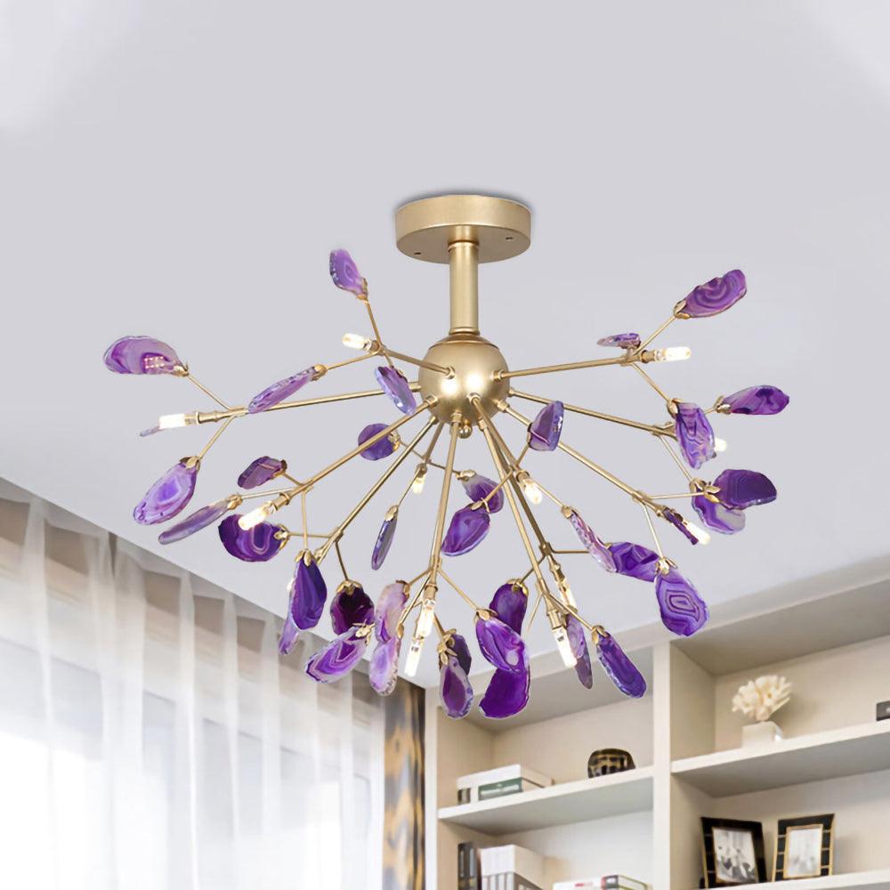 Agate Flake Chandelier - YIOSI