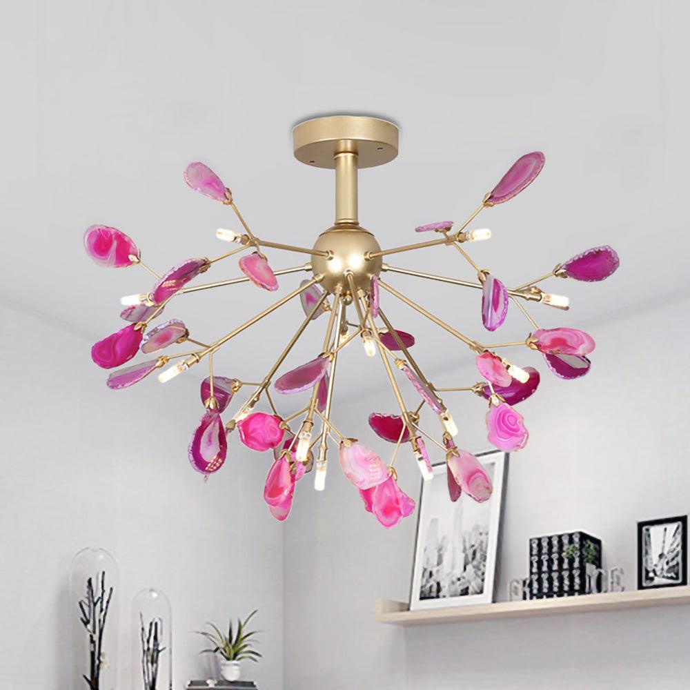 Agate Flake Chandelier - YIOSI