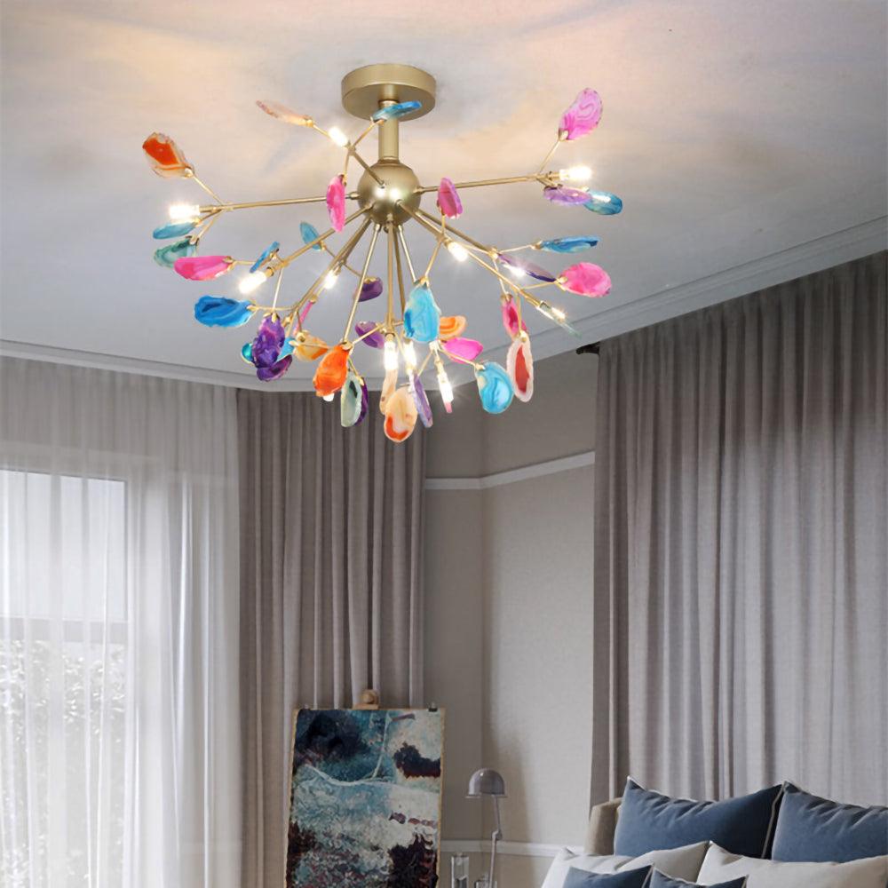 Agate Flake Chandelier - YIOSI