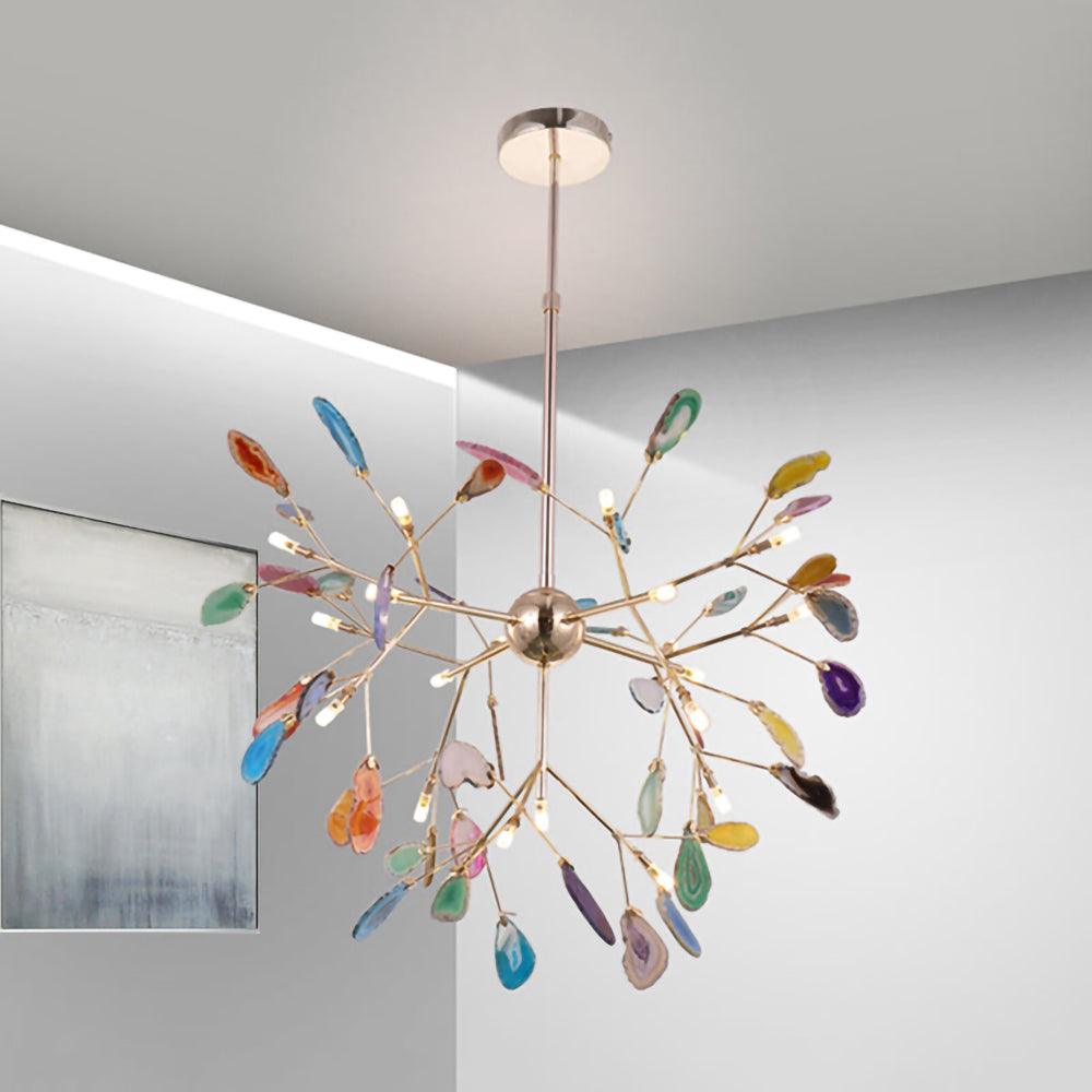 Agate Flake Chandelier - YIOSI