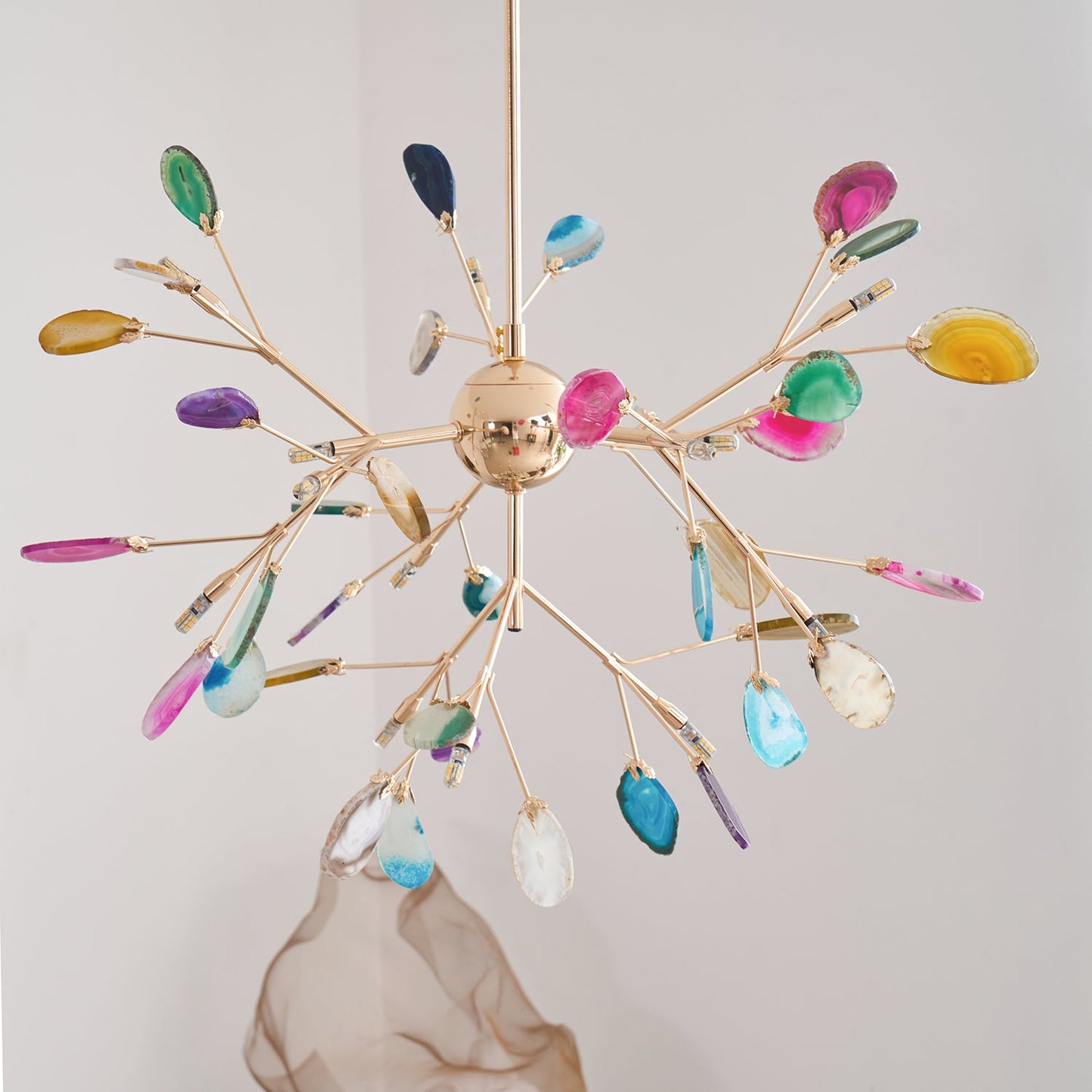 Agate Flake Chandelier - YIOSI