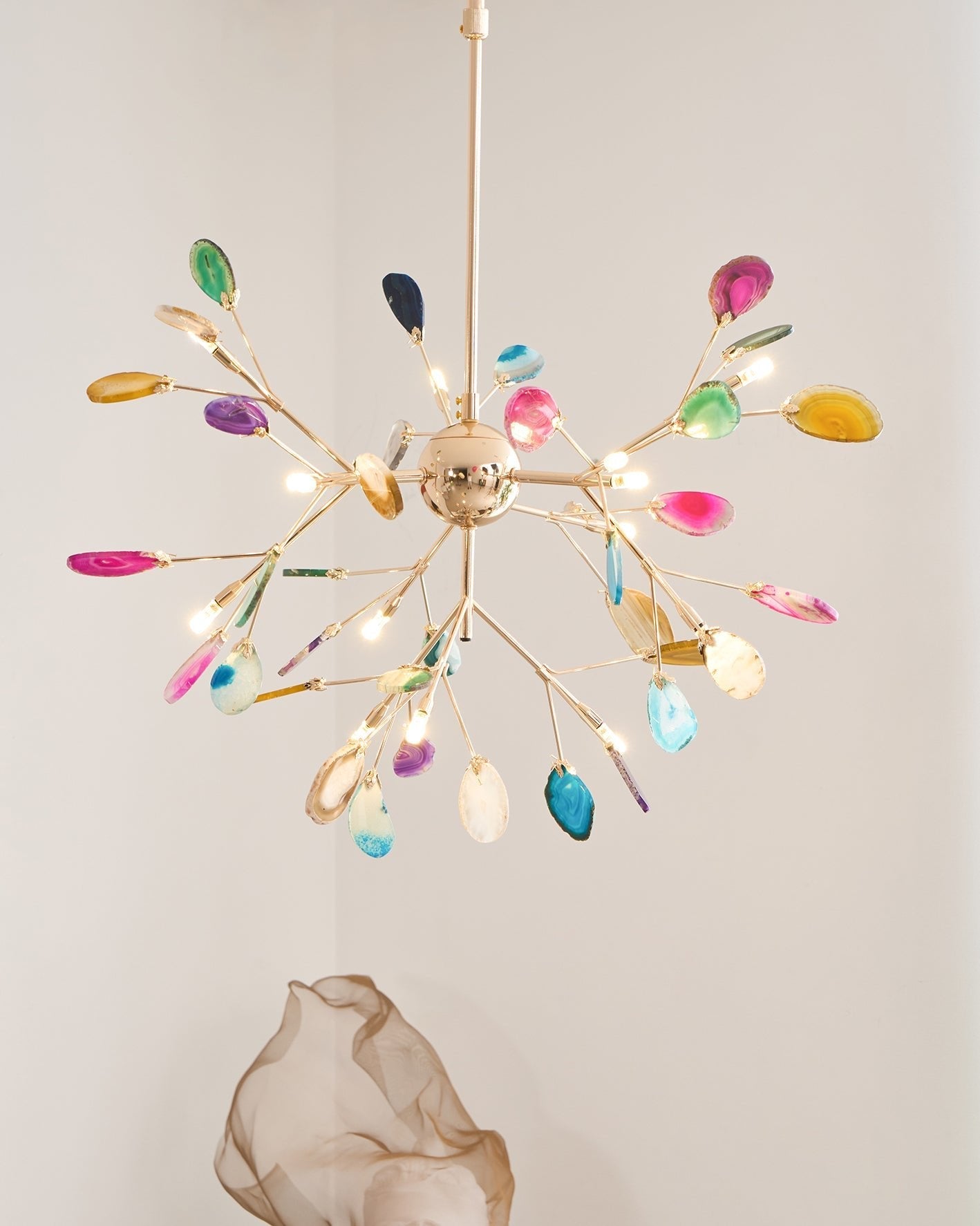 Agate Flake Chandelier - YIOSI