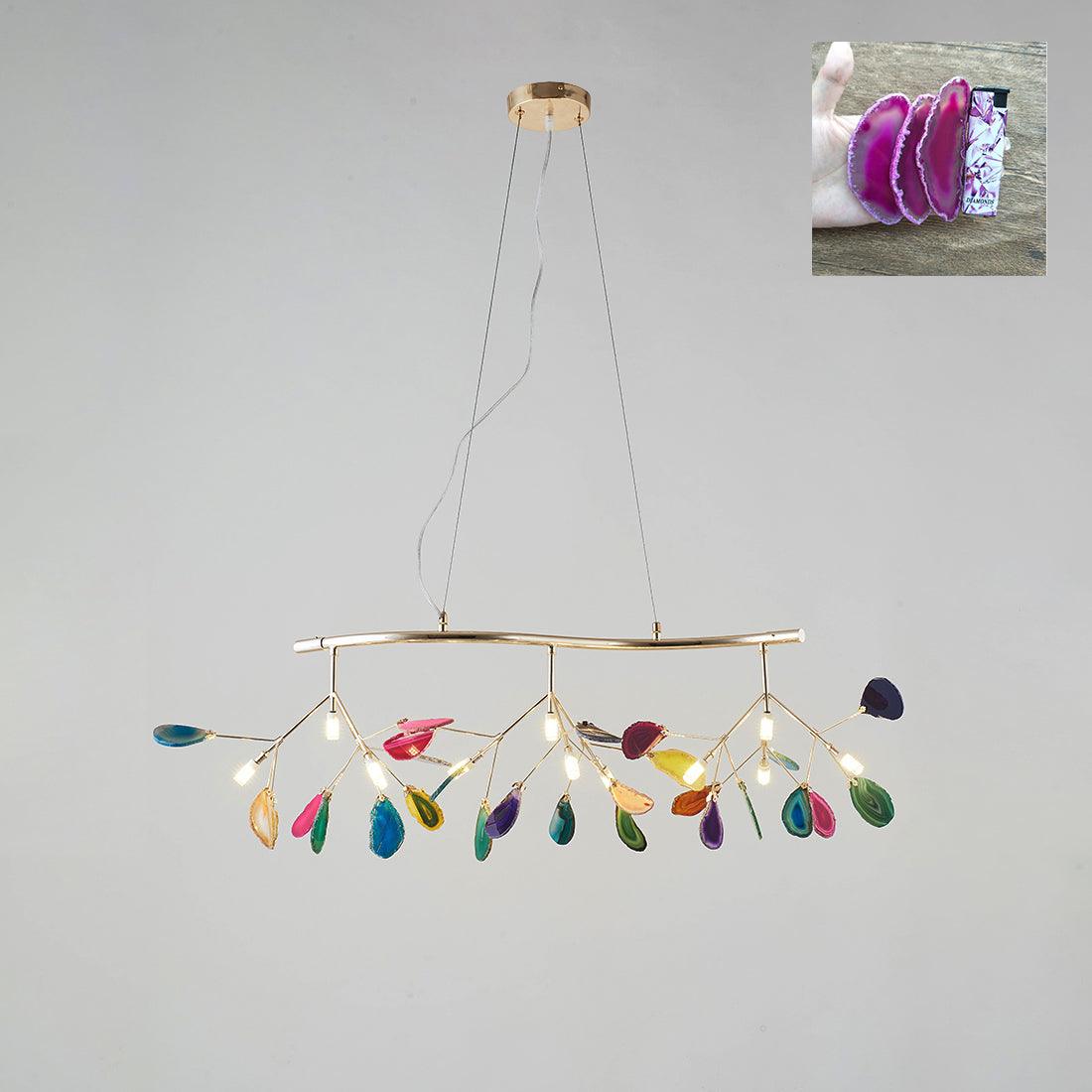 Agate Flake Chandelier - YIOSI