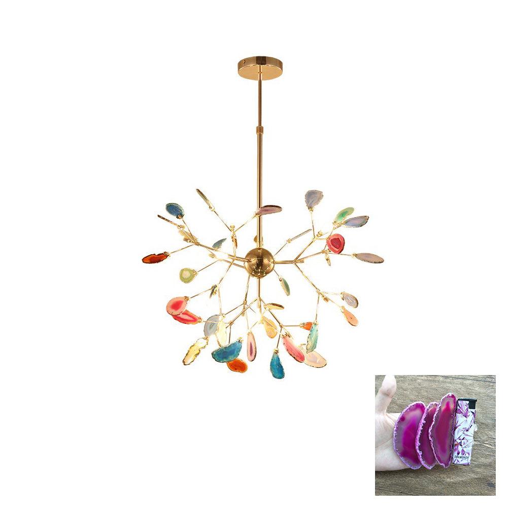 Agate Flake Chandelier - YIOSI