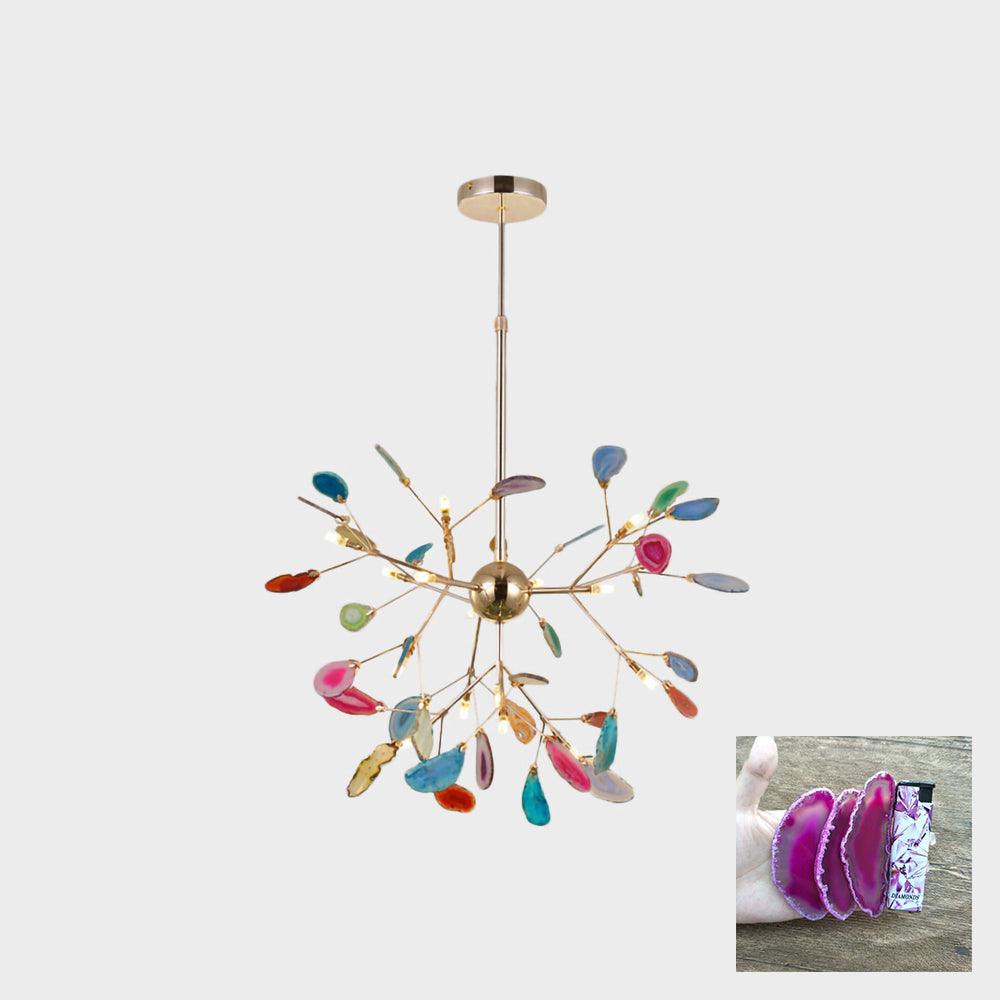 Agate Flake Chandelier - YIOSI