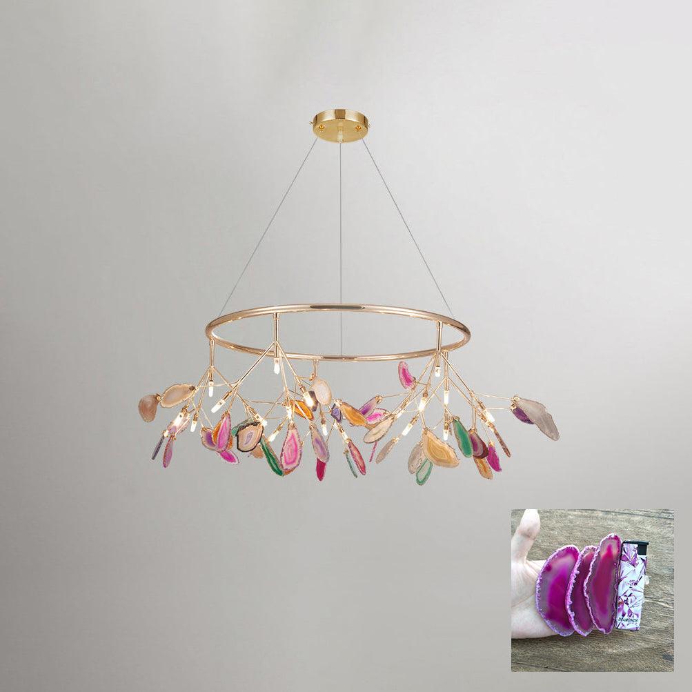 Agate Flake Chandelier - YIOSI