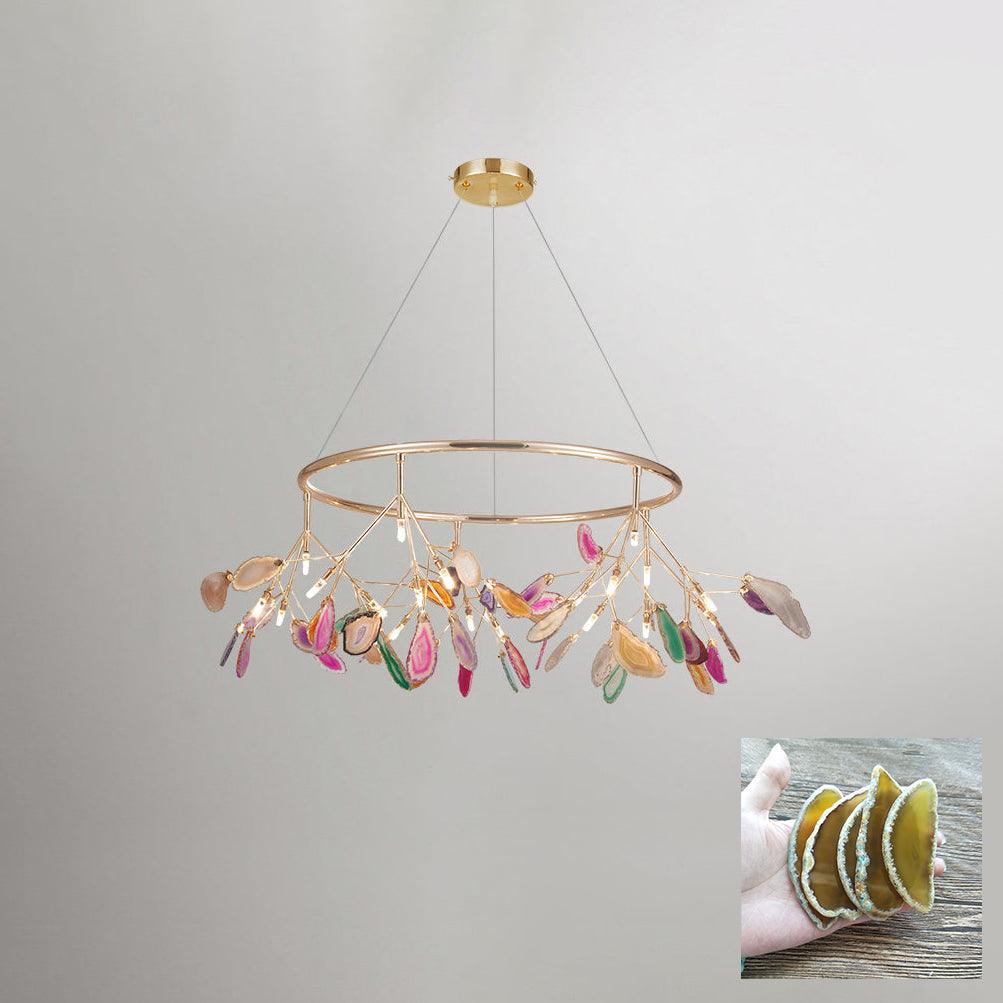 Agate Flake Chandelier - YIOSI