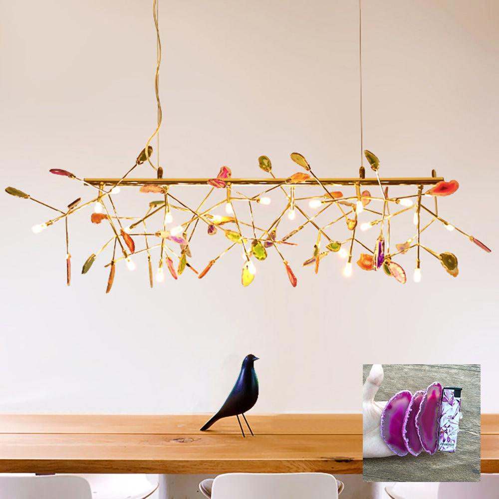 Agate Flake Chandelier - YIOSI